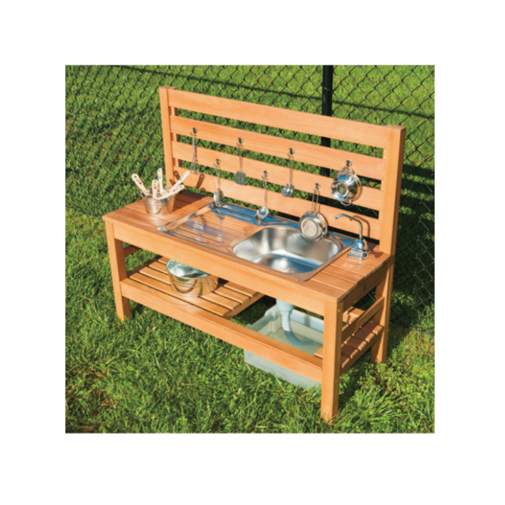 Mud Kitchen with Pump