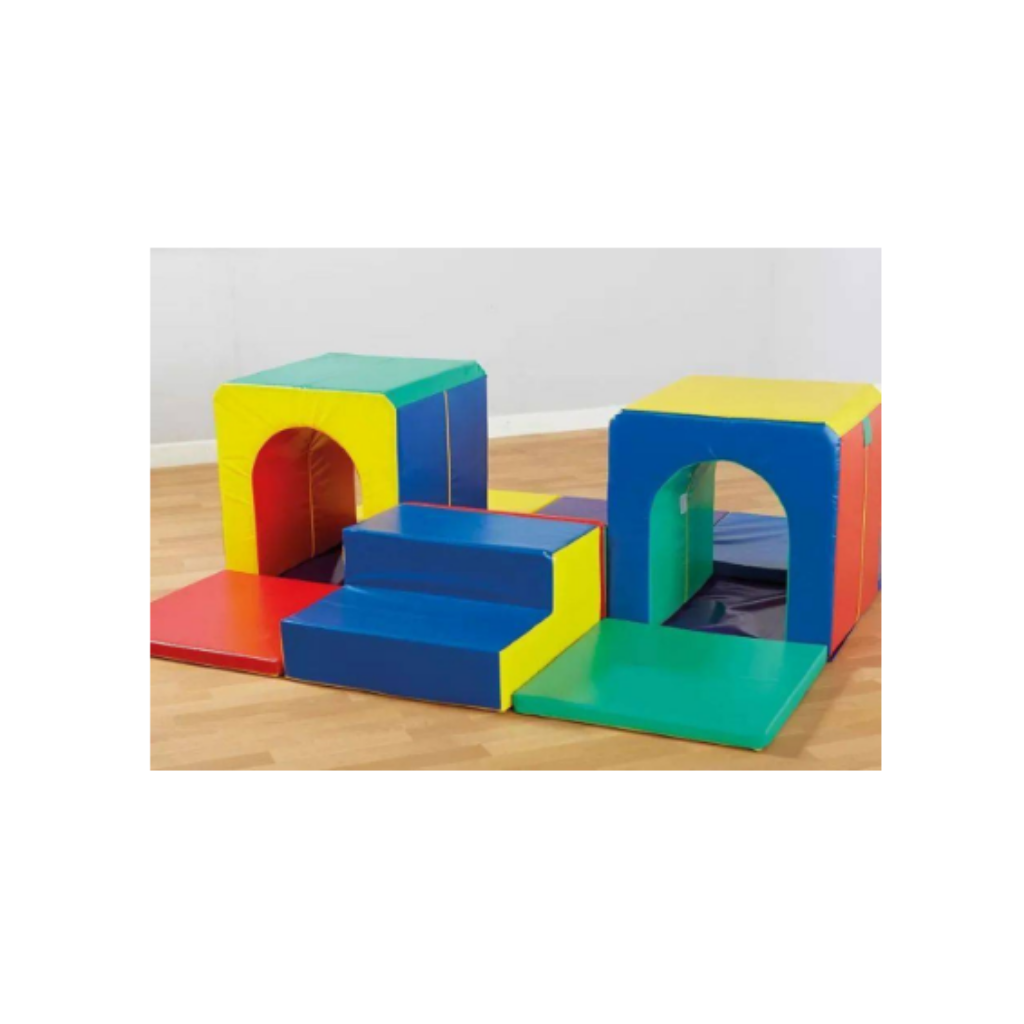 Soft Play Tunnel & Steps Set