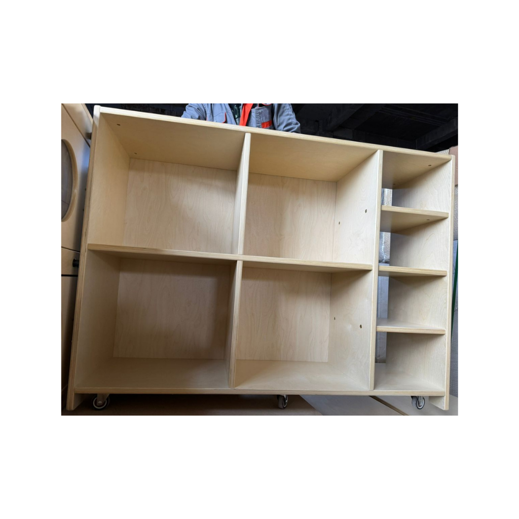 Multi-Compartment Shelf