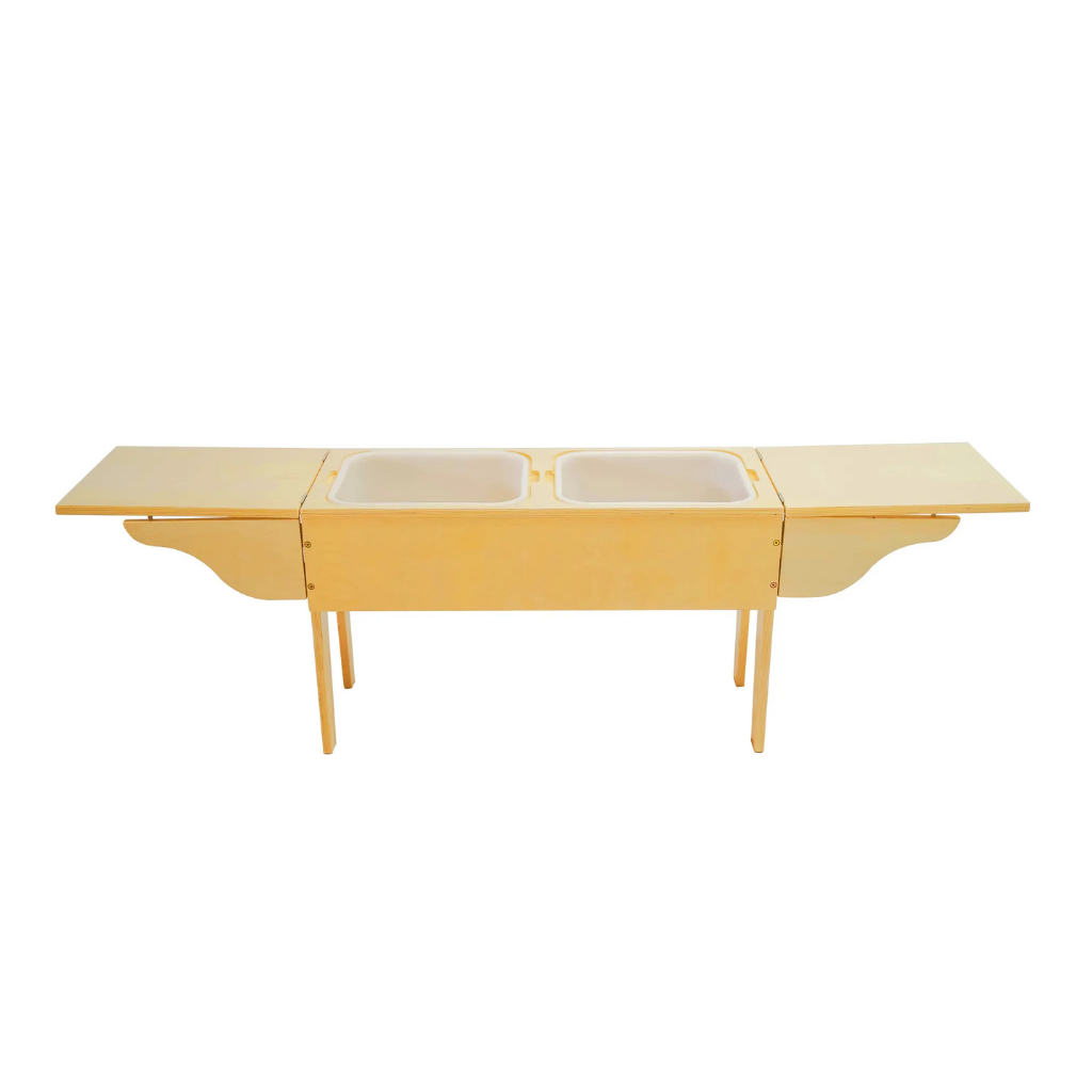 Double Sensory Table with Flip-Top Covers