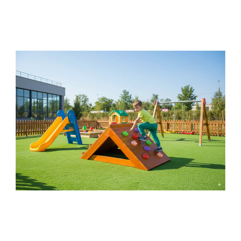 Toddler Wooden Climbing A-Frame