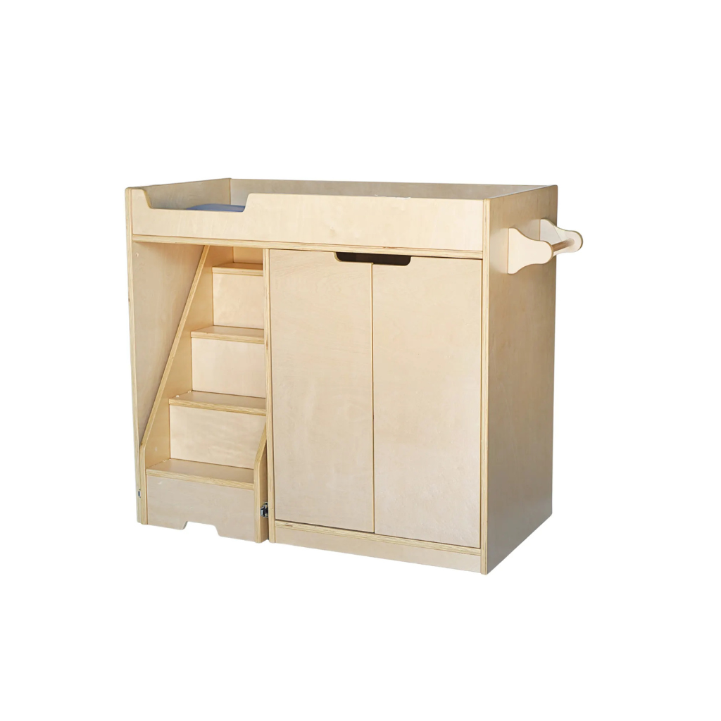 Toddler Step-Up Change Station (Stairs on Left)