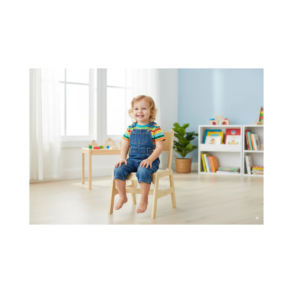Stackable Preschool Chair (H:32cm) - Set of 2