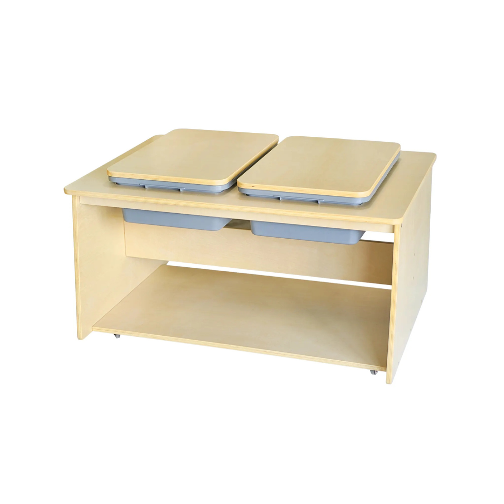 Toddler Sensory Table - Dual Tub
