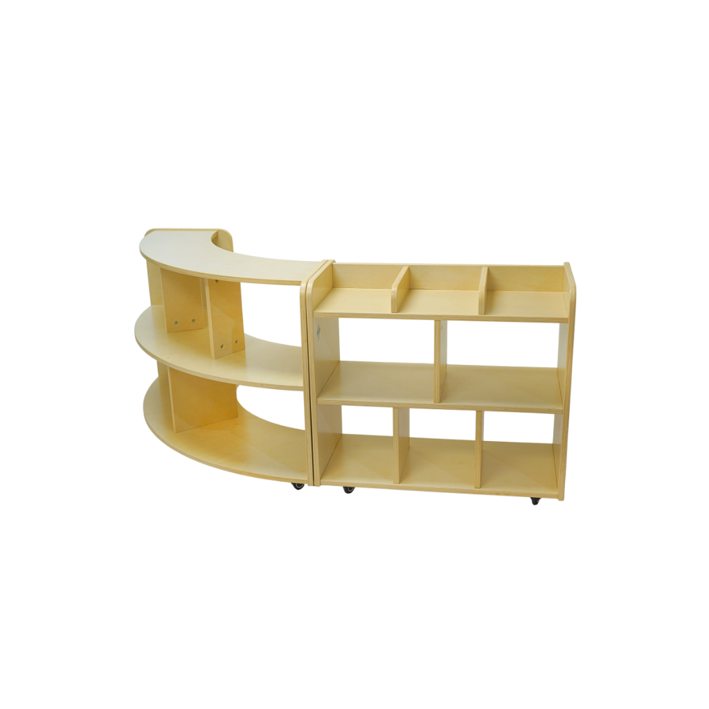 Modular Curved Activity Connector Shelf (Ready Mid-October 2025)