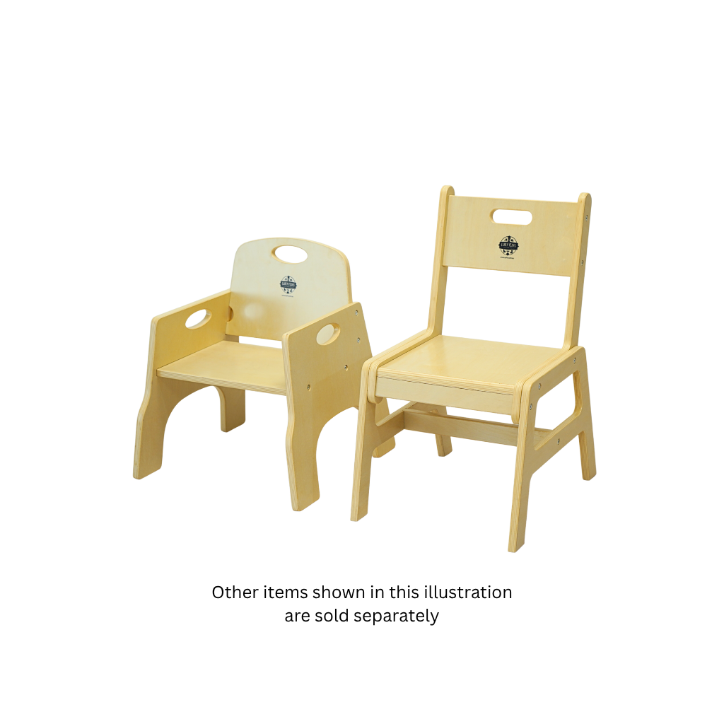 Stackable Preschool Chair (H:32cm) - Set of 4 (Ready Mid-October 2025)
