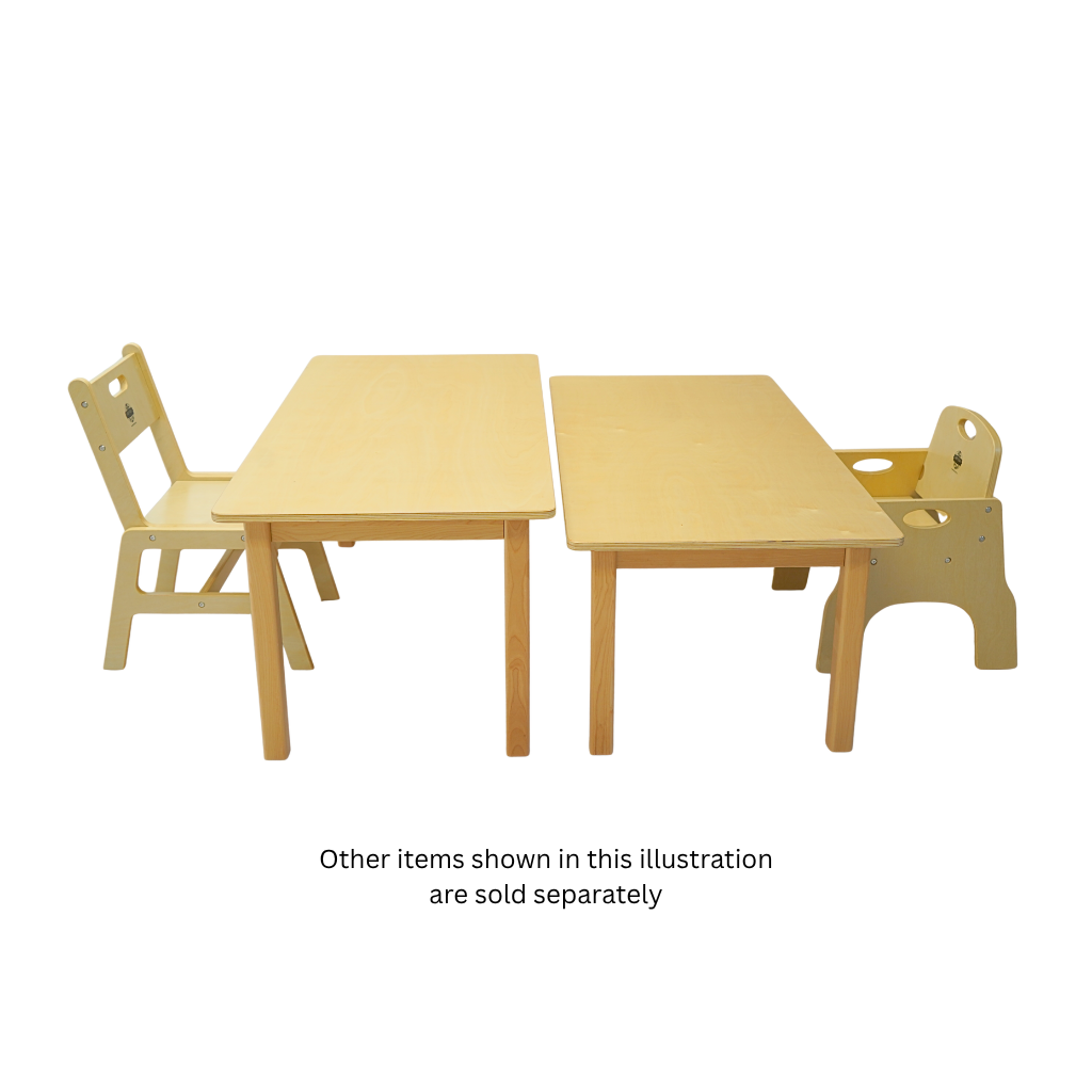 Toddler Rectangular Table (H:46cm) (Ready Mid-October 2025)