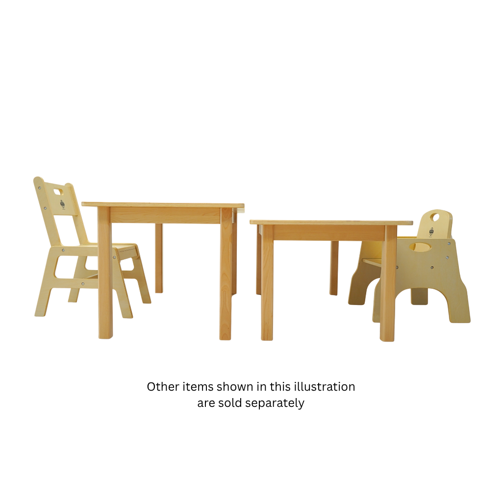 Toddler Rectangular Table (H:46cm) (Ready Mid-October 2025)