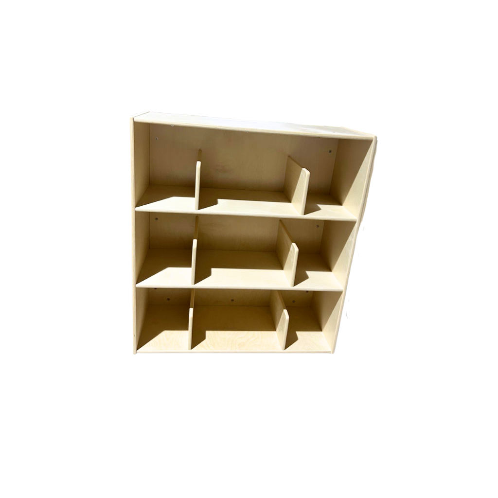 Communication Cubby Shelf