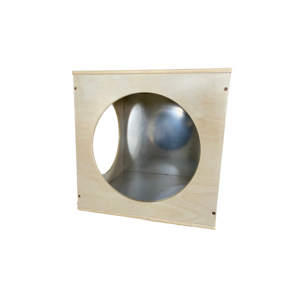 Birch Sensory Mirror Exploration Cube