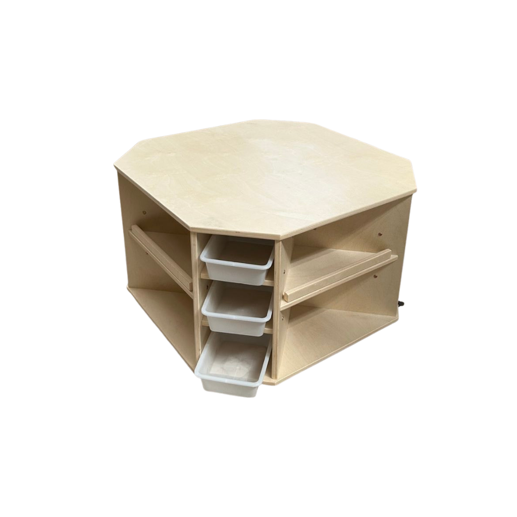 Octagonal Multi-Station Activity Table