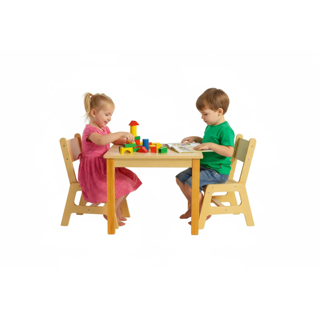 Square Early Learning Table & Chair Set