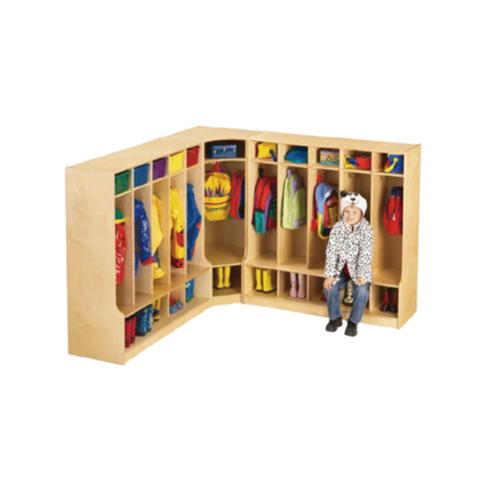 Corner Coat & Bag Locker Hub