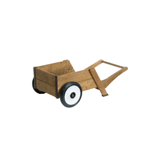 Wooden Outdoor Wheelbarrow Cart