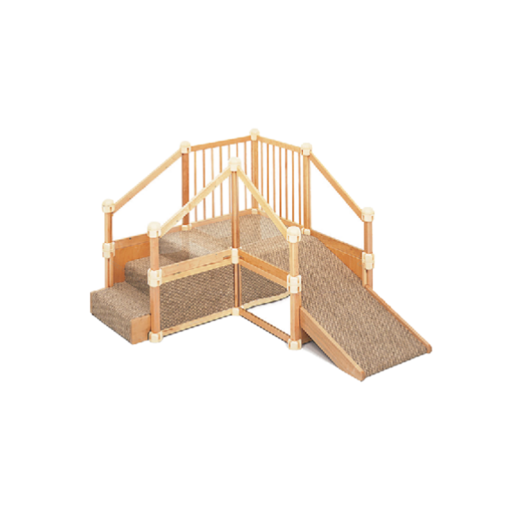 Toddler Learning Stairs & Ramp Set