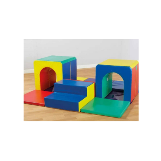 Soft Play Tunnel & Steps Set