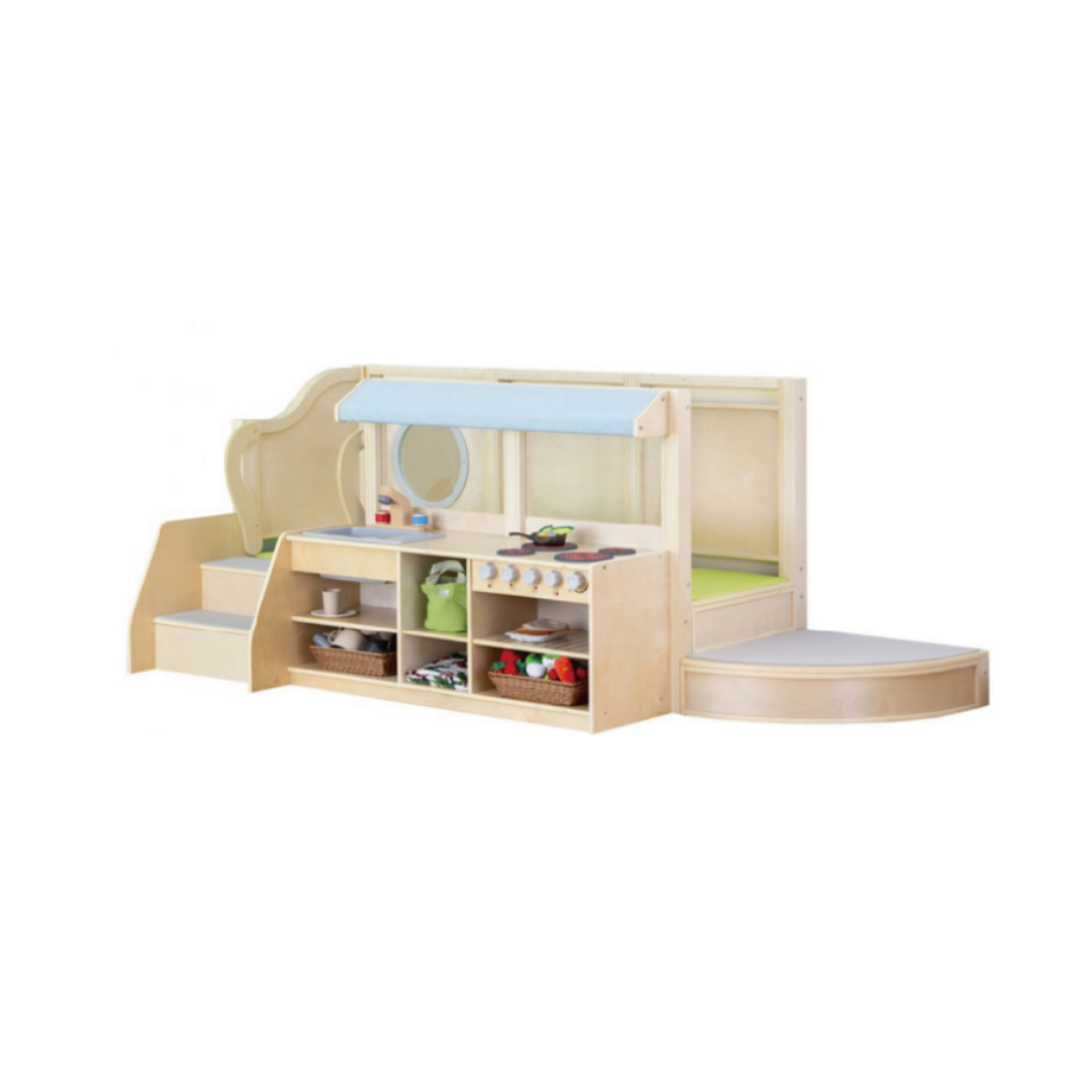 Role-Play Kitchen Loft Station