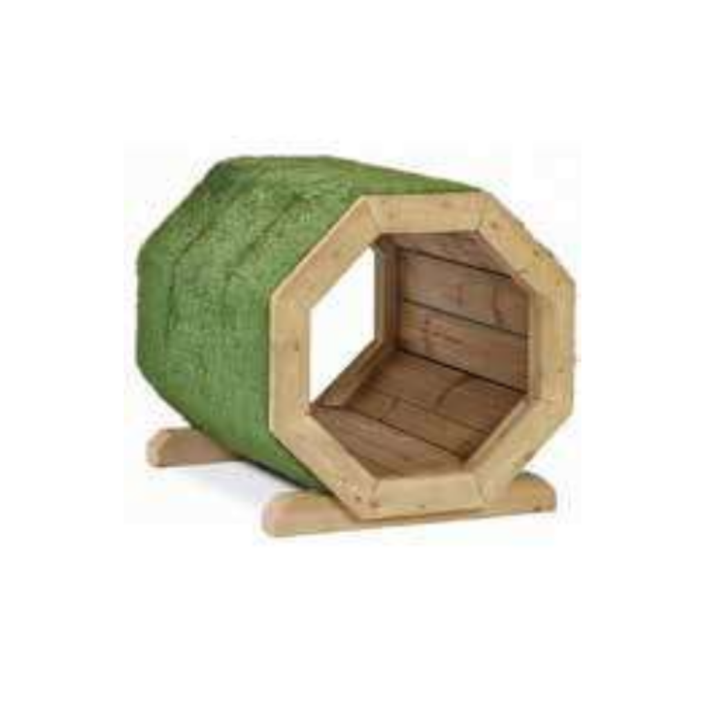 Grass-Covered Crawl Tunnel