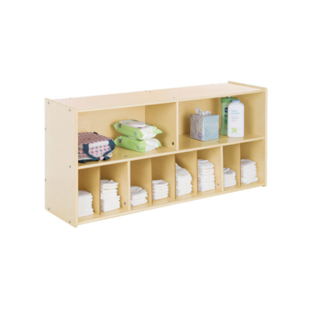 Wall-Mounted Nappy Changing Organiser