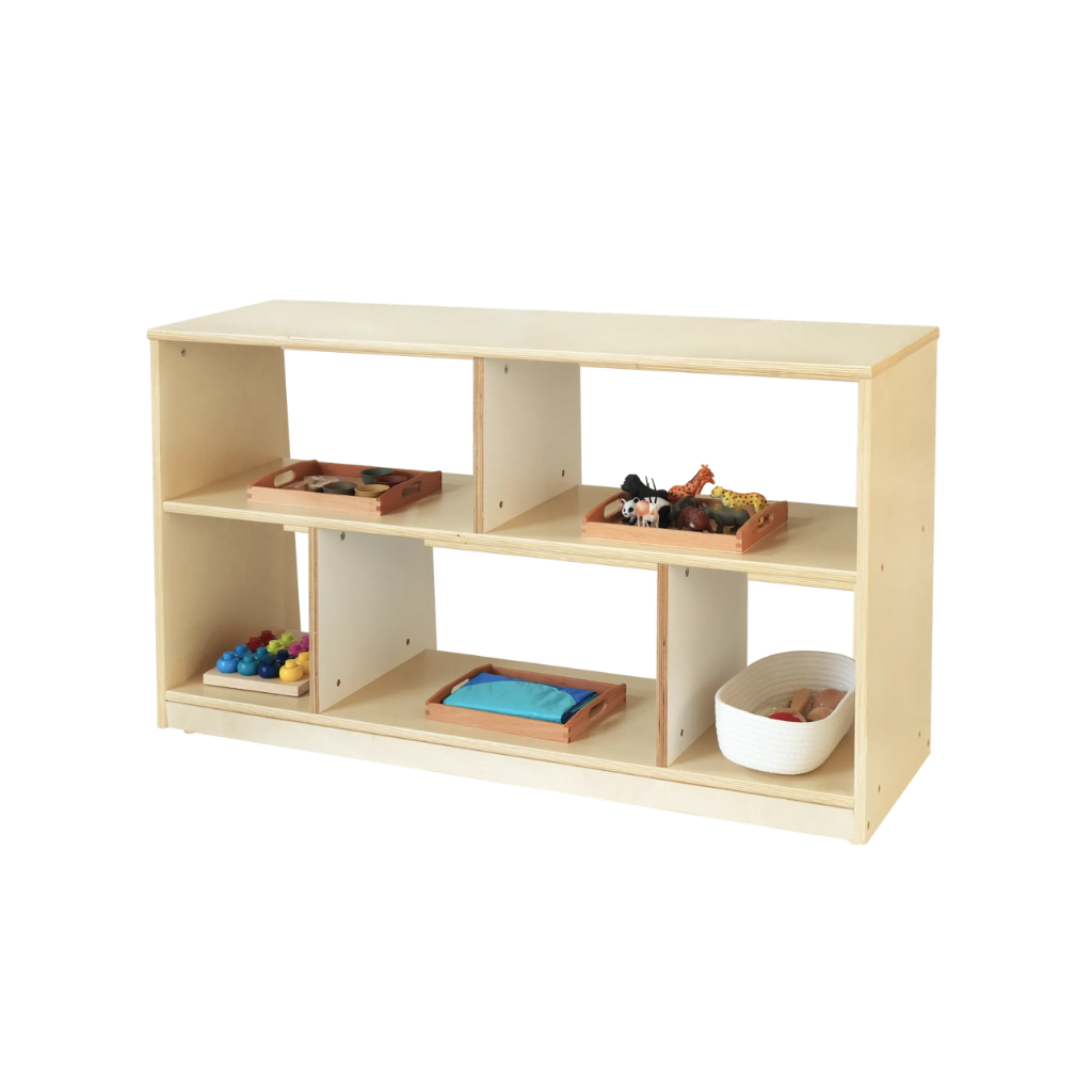 Wide Open Storage Shelf – 5 Compartment