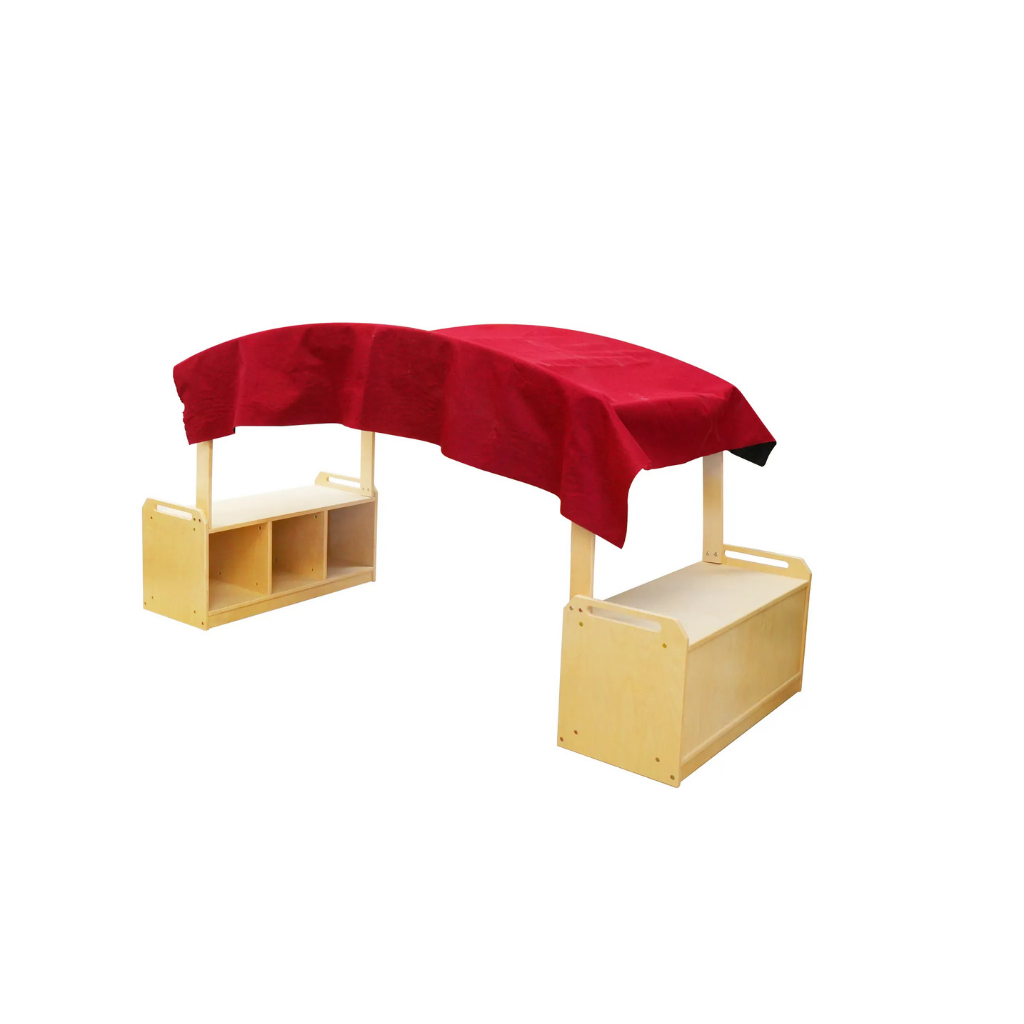 Sensory Arch with Storage Bases