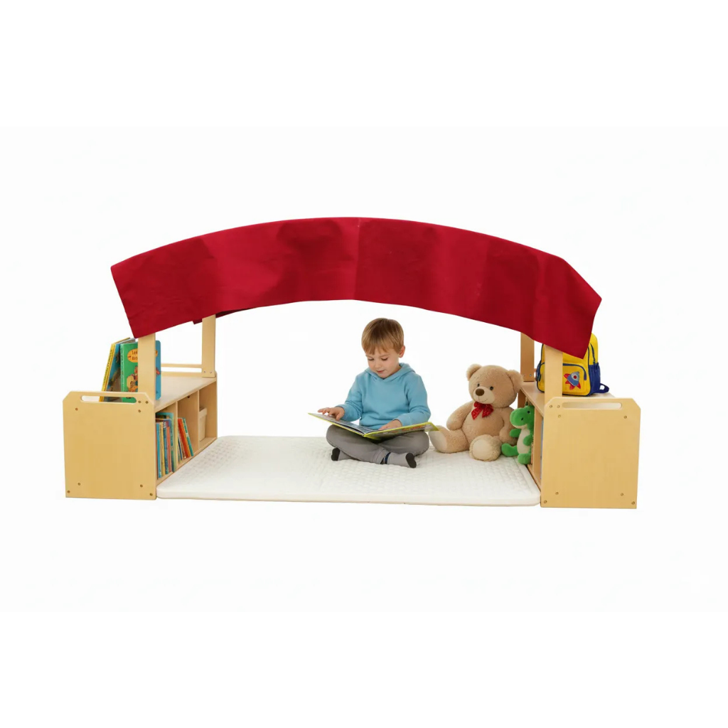 Sensory Arch with Storage Bases