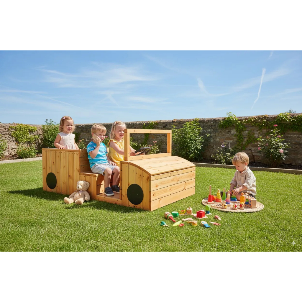 Outdoor Wooden Play Truck