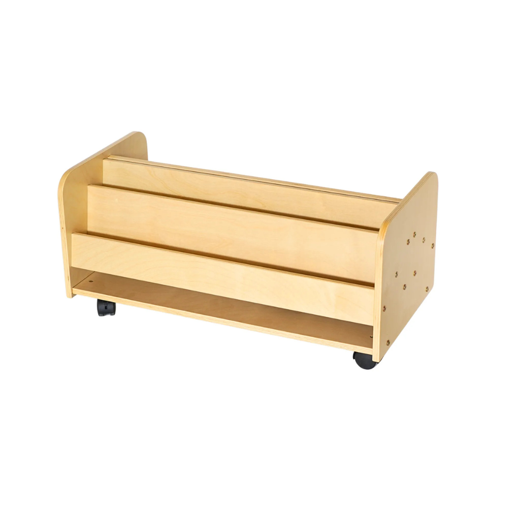 Low Double-Sided 2-Tier Book Display