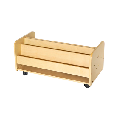 Low Double-Sided 2-Tier Book Display