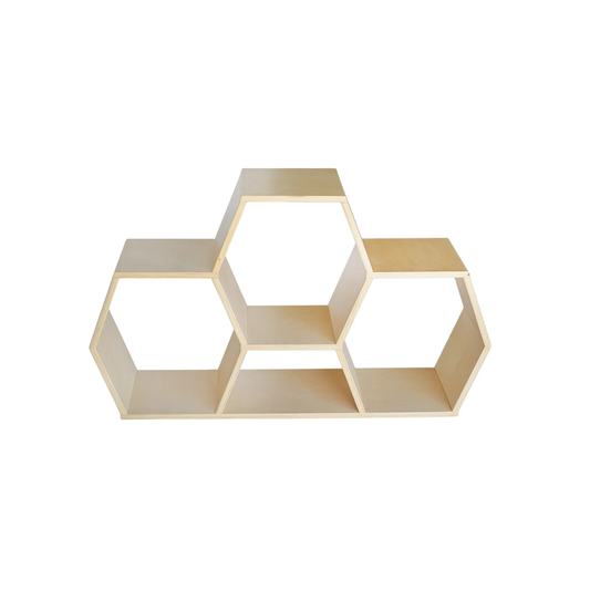 Honeycomb Display Shelf