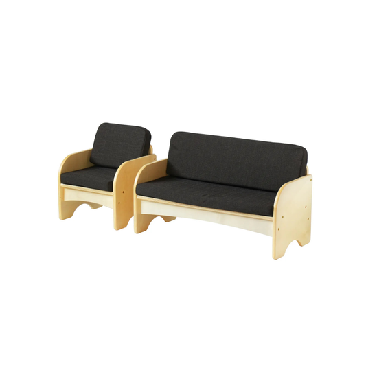 Birch Lounge Set - Sofa & Armchair