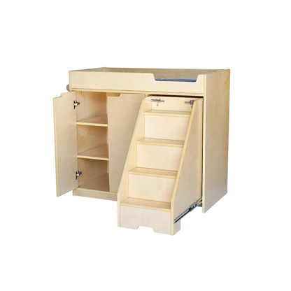 Toddler Step-Up Change Station (Stairs on Right)