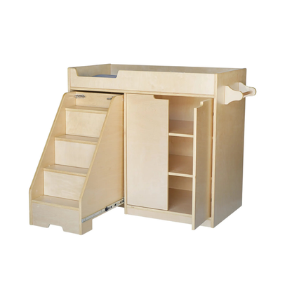 Toddler Step-Up Change Station (Stairs on Left)
