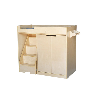 Toddler Step-Up Change Station (Stairs on Left)