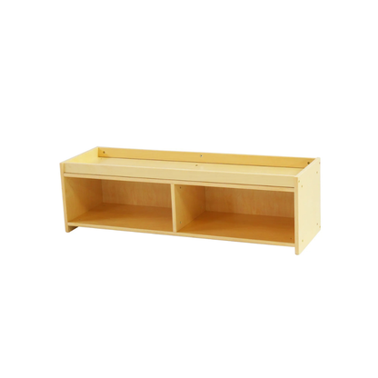 Low Storage Shelf & Mirror