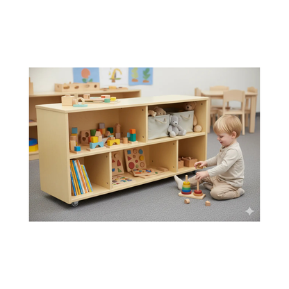 5 Section Display Shelf