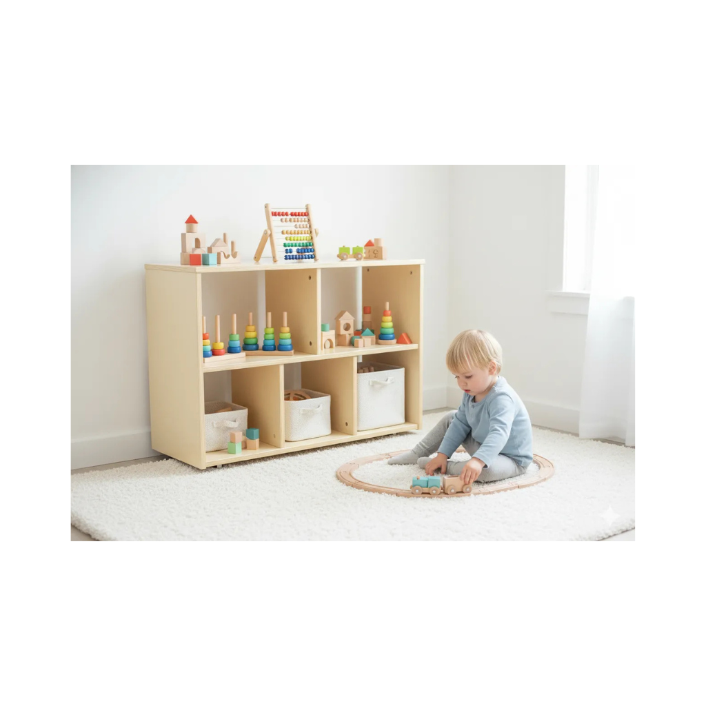 5 Section Resource Shelf