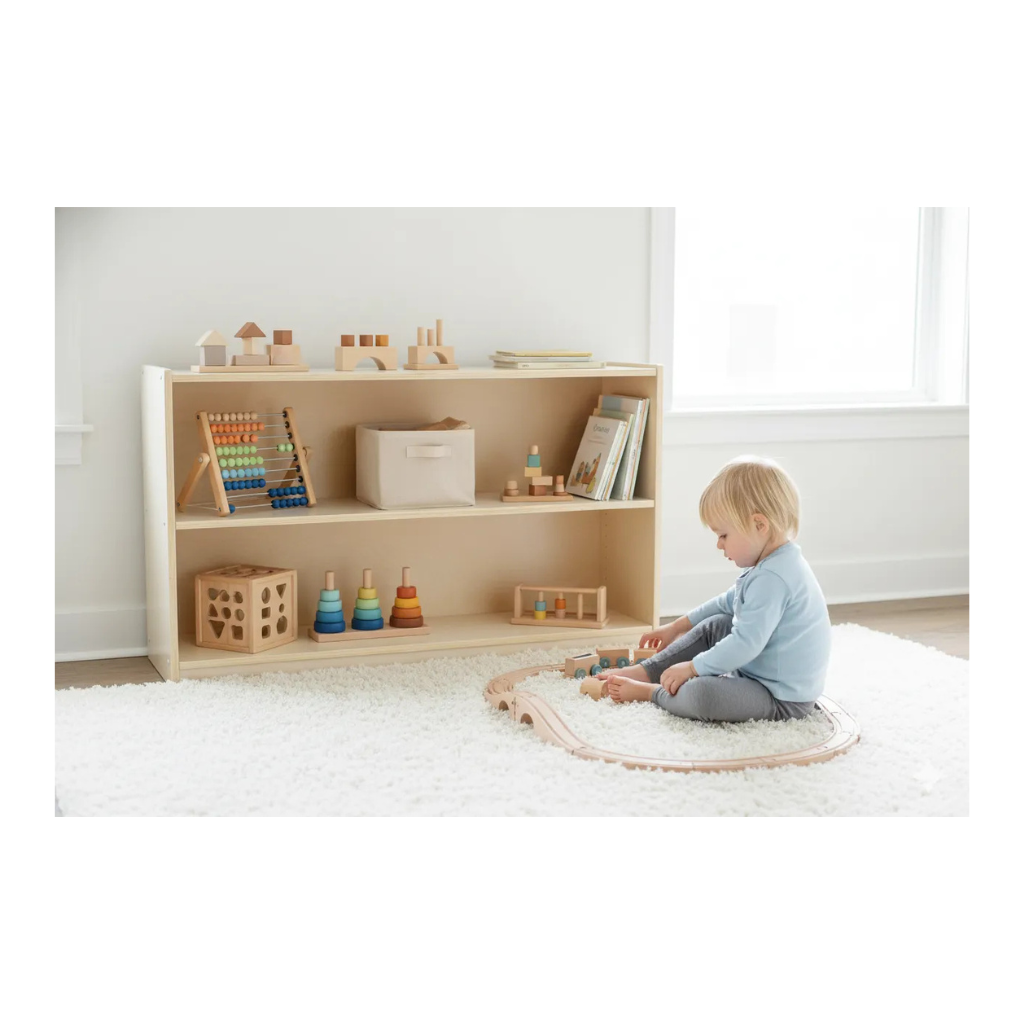 Toddler Shelf Unit (optional: Adjustable)