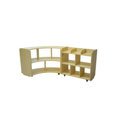 Modular Curved Activity Connector Shelf (Ready Mid-October 2025)