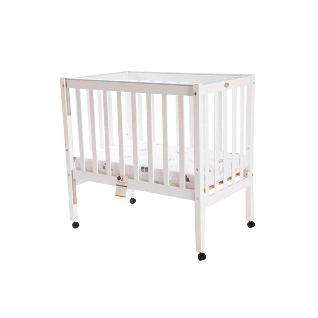 Sunbury Compact Cot (Natural or White)