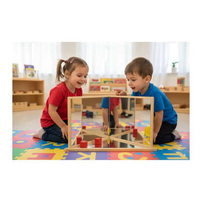 Three-Way Mirror Exploration Box