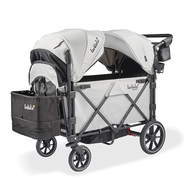 Larktale Caravan V3 Premium 2-Seat Stroller Wagon