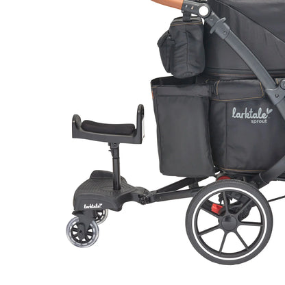 Larktale Universal Ride-Along Stroller Board with Removable Seat