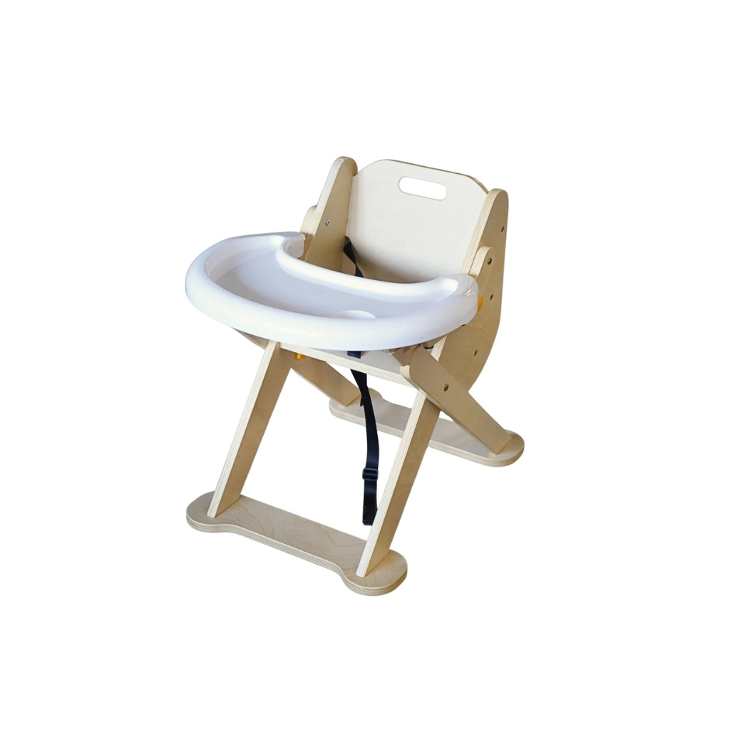Birch Infant Low High Chair with Tray