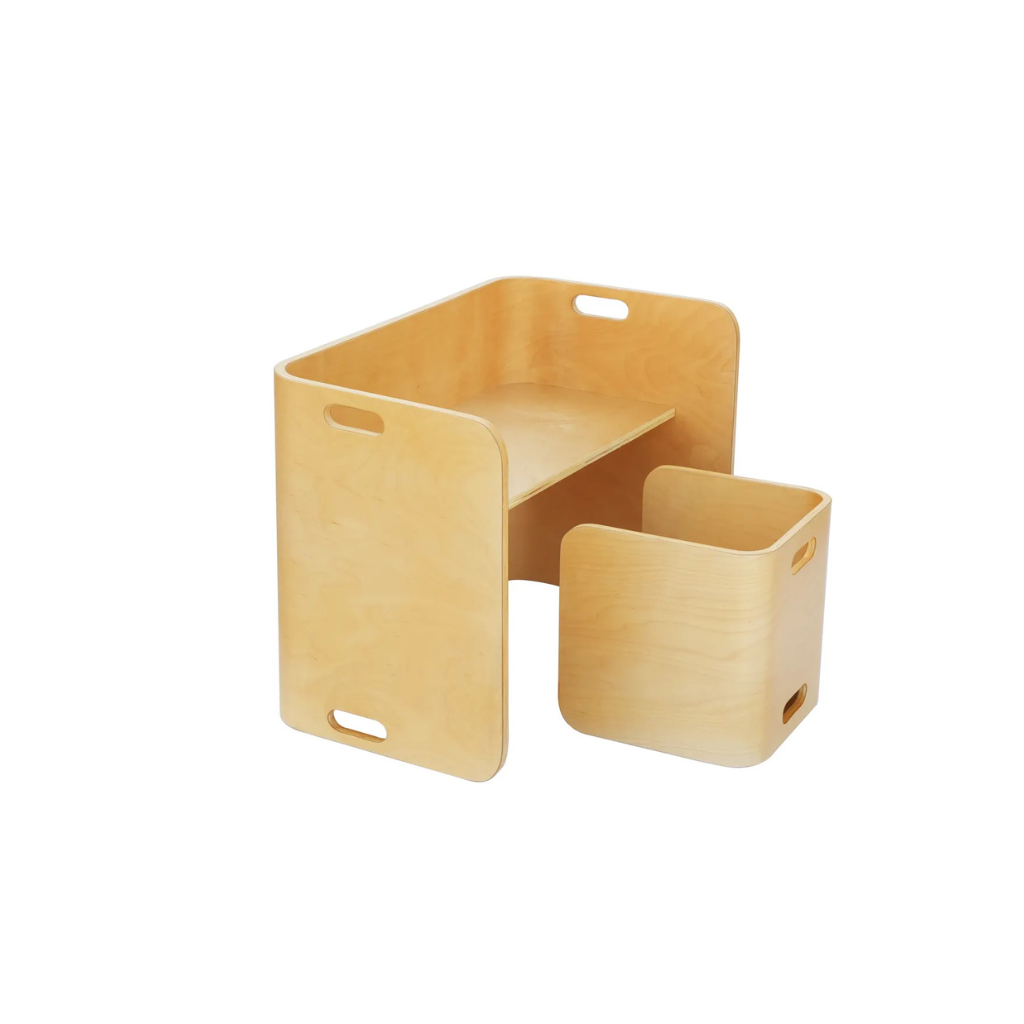 Cube Desk and Chair Set
