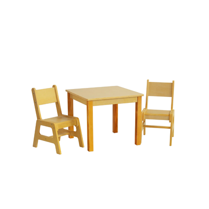 Square Early Learning Table & Chair Set