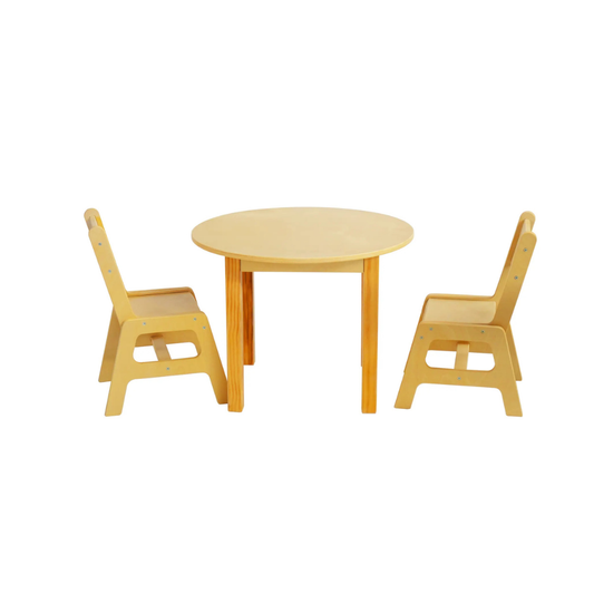 Round Early Learning Table & Chair Set