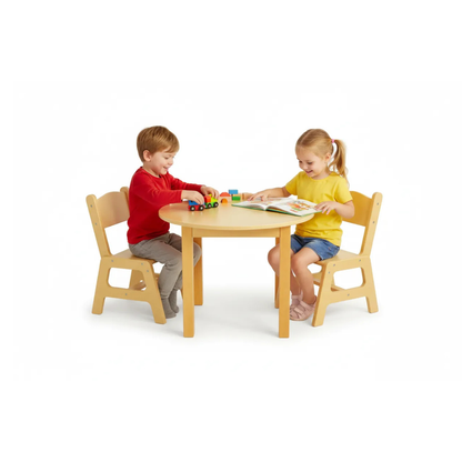 Round Early Learning Table & Chair Set