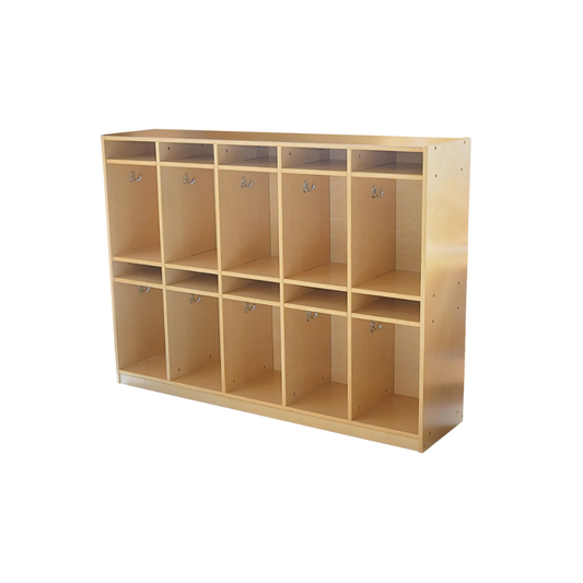 10-Place Open Hat & Bag Locker